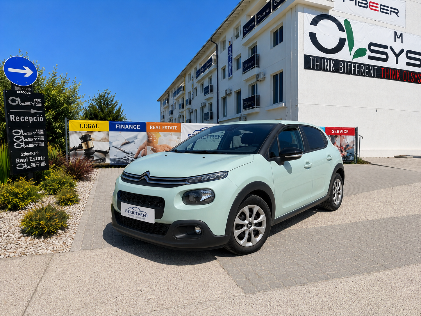 Citroën C3 vagy más hasonló jármű