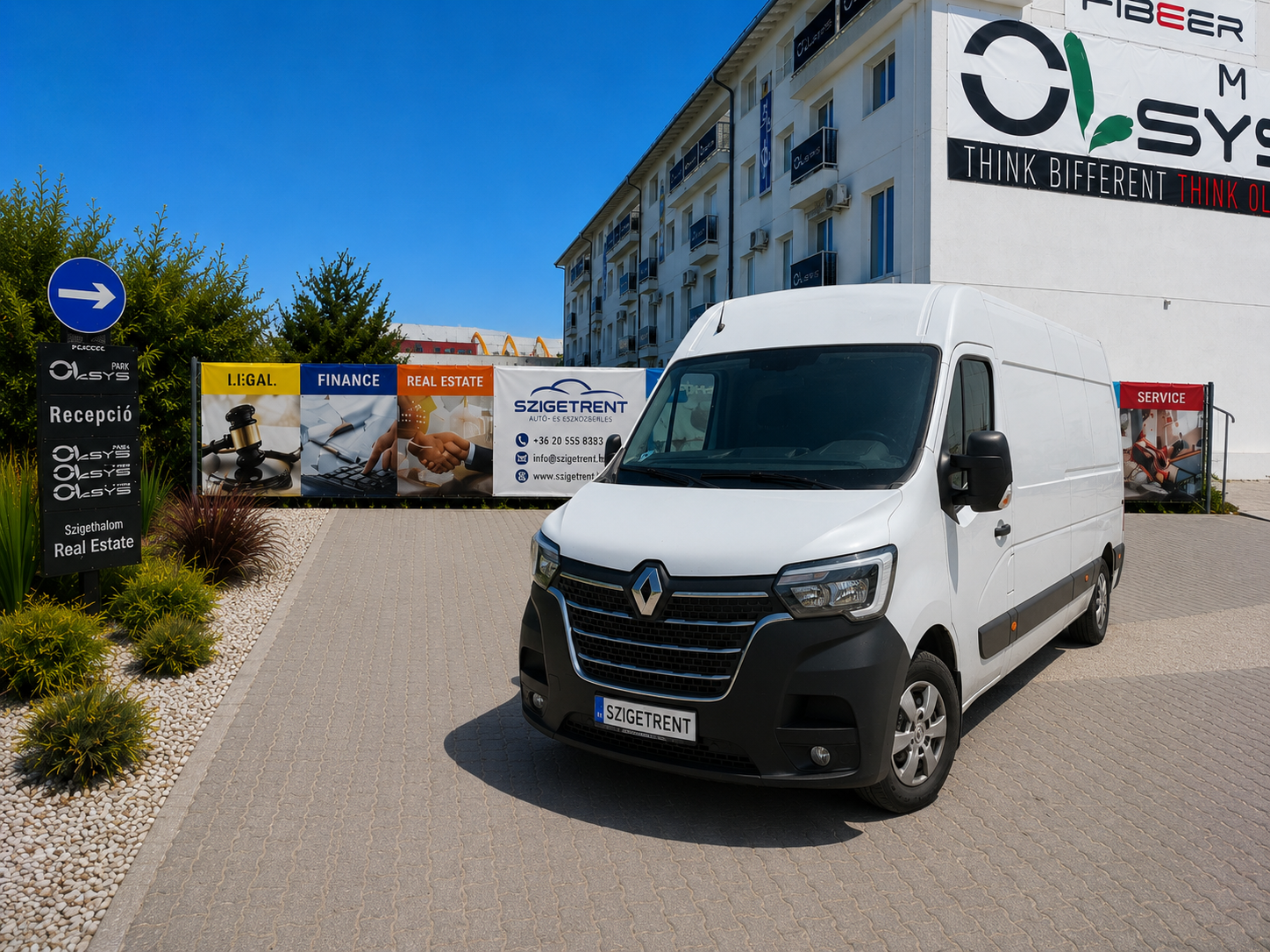 Renault Master vagy más hasonló jármű