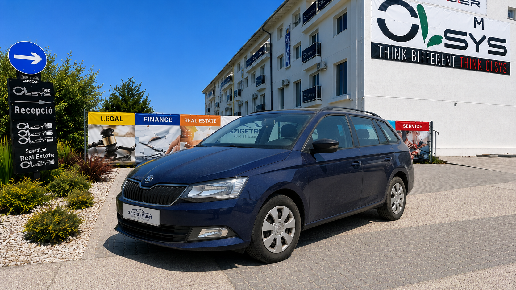 Skoda Fabia Kombi vagy más hasonló jármű